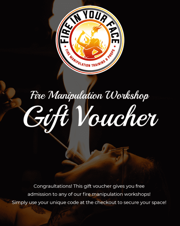 Fire Manipulation Workshop Gift Voucher! - Image 2
