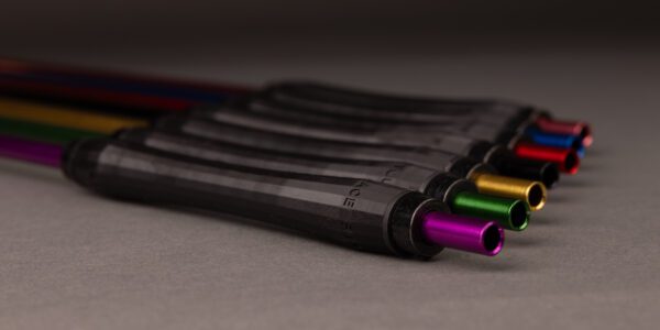 Pair of Colourful, Anodised Fire Eating Hollow Vapor Torches - Image 10