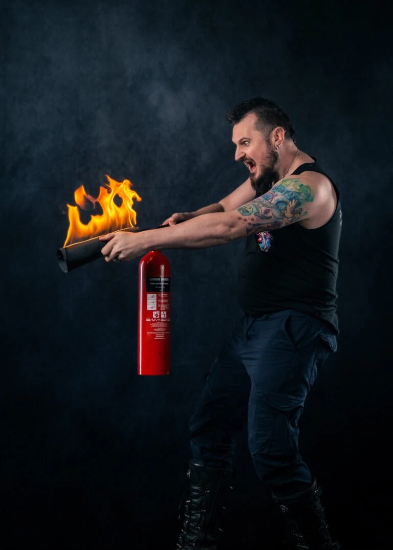 Fire...extinguisher?