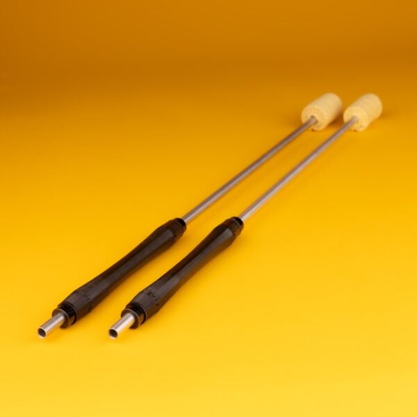 Pair of Hollow Fire Eating Torches With Nitro Grips - Image 8