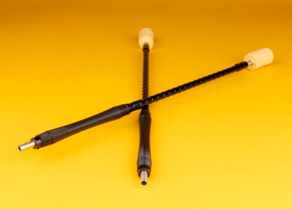 Pair of Hollow Fire Eating Torches With Nitro Grips - Image 9