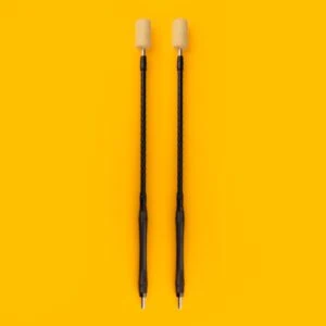 Pair of Hollow Fire Eating Torches With Nitro Grips