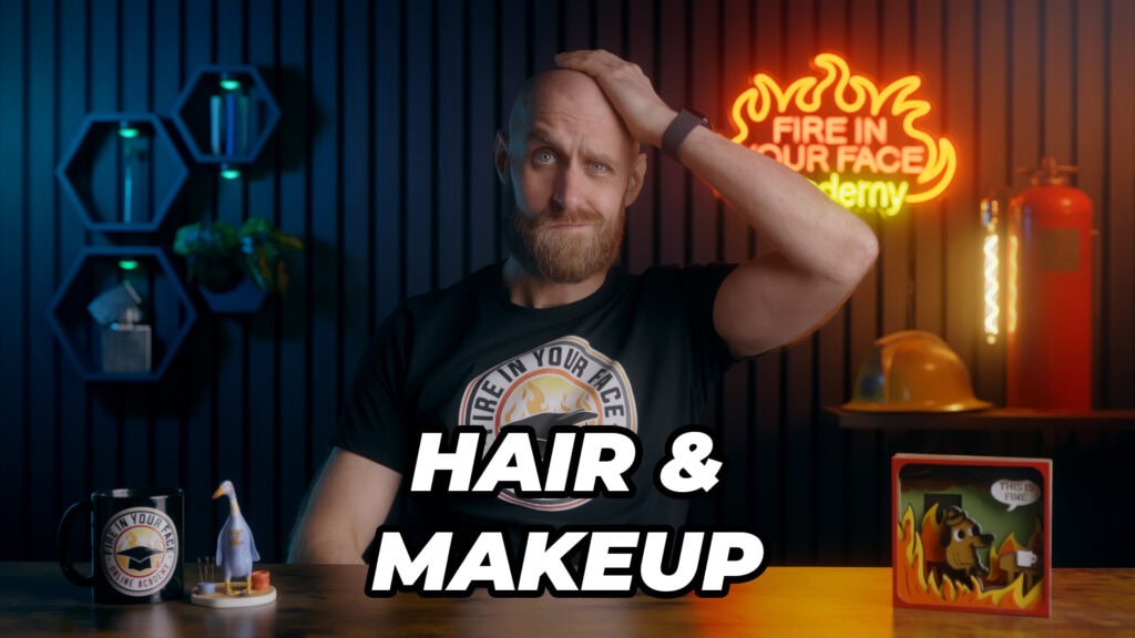 Hair and makeup safety for fire manipulation — Safety Course