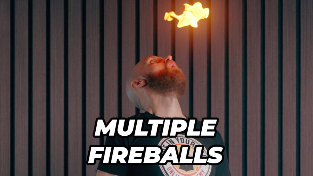 Multiple fireballs fire manipulation technique — Next Level Course